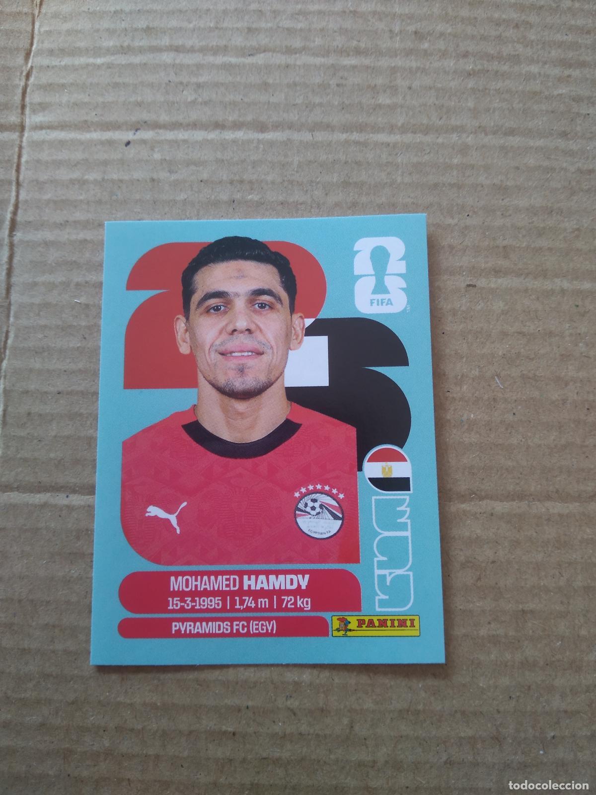 Fu&szlig;ball-Sticker: EGY 4 MOHAMED HAMDY EGIPTO CROMO FUTBOL PANINI MUNDIAL 2026 WORLD CUP COPA DEL MUNDO