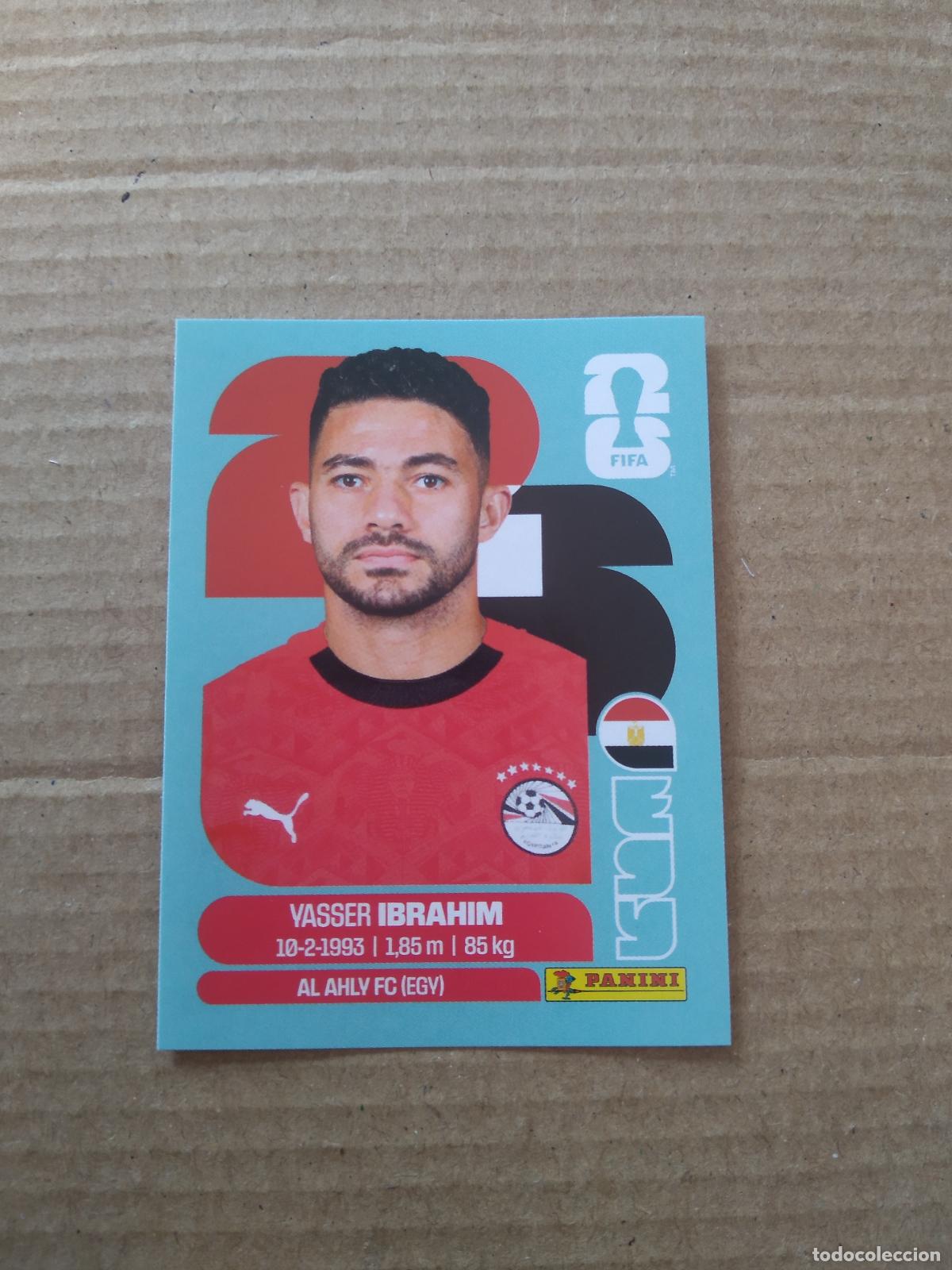 Football Stickers: EGY 5 YASSER IBRAHIM EGIPTO CROMO FUTBOL PANINI MUNDIAL 2026 WORLD CUP COPA DEL MUNDO