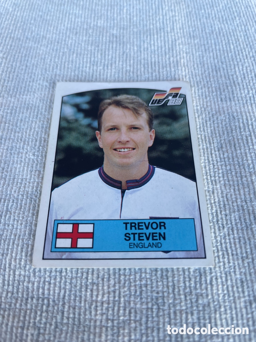 Cromos de f&uacute;tbol: EURO 88 cromo 169 TREVOR STEVEN Sin Pegar
