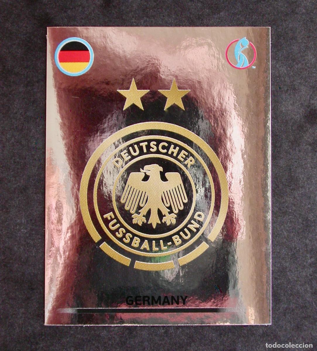 Cromos de f&uacute;tbol: 115 ESCUDO / GERMANY / UEFA EURO WOMEN'S 2022 / ENGLAND / PANINI
