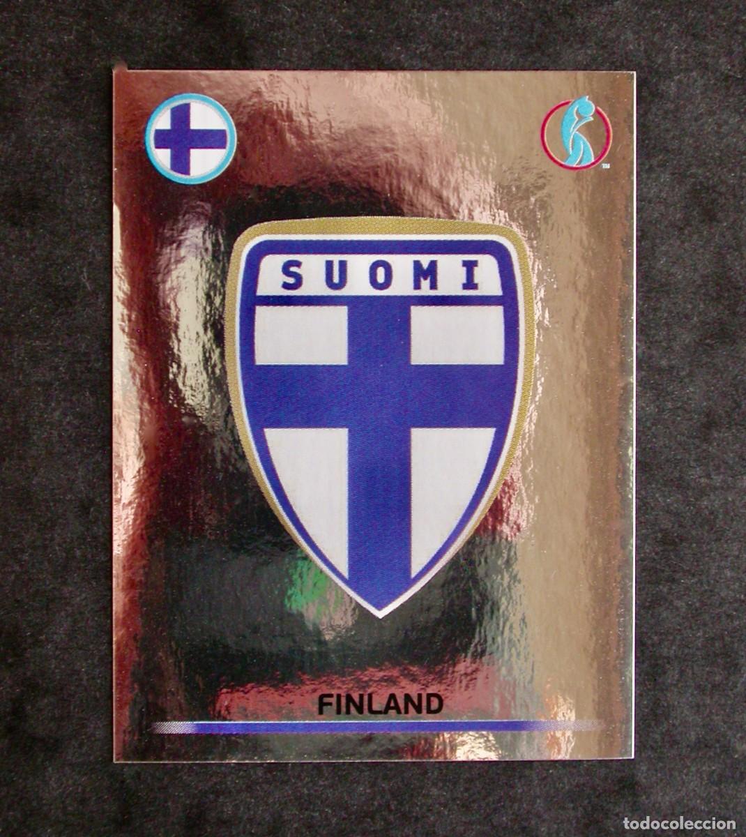 Cromos de f&uacute;tbol: 178 ESCUDO / FINLAND / UEFA EURO WOMEN'S 2022 / ENGLAND / PANINI