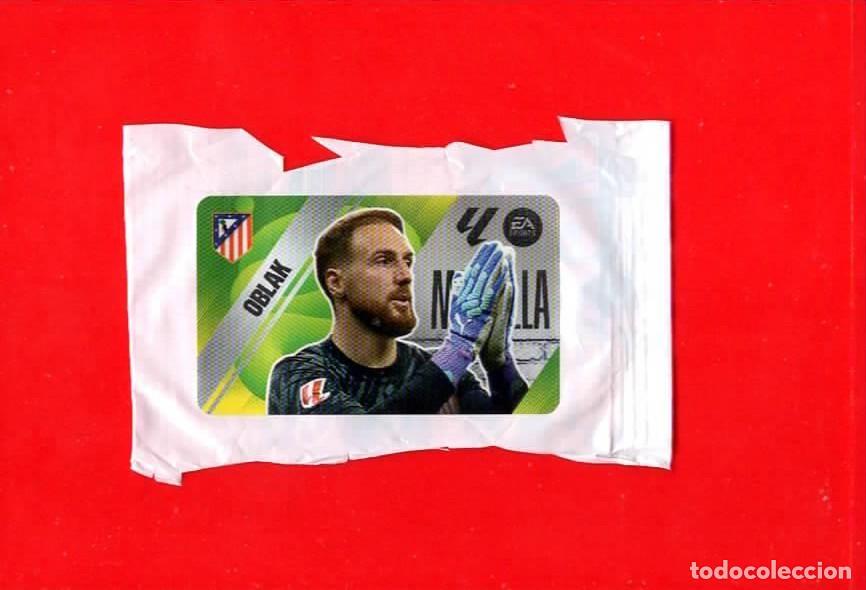 Cromos de f&uacute;tbol: Oblak ATLETICO MADRID MURALLA - CROMO CHICLE LIGA ESTE 2025-2026 25 26