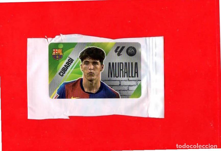 Cromos de f&uacute;tbol: Cubars&iacute; F.C. BARCELONA MURALLA - CROMO CHICLE LIGA ESTE 2025-2026 25 26