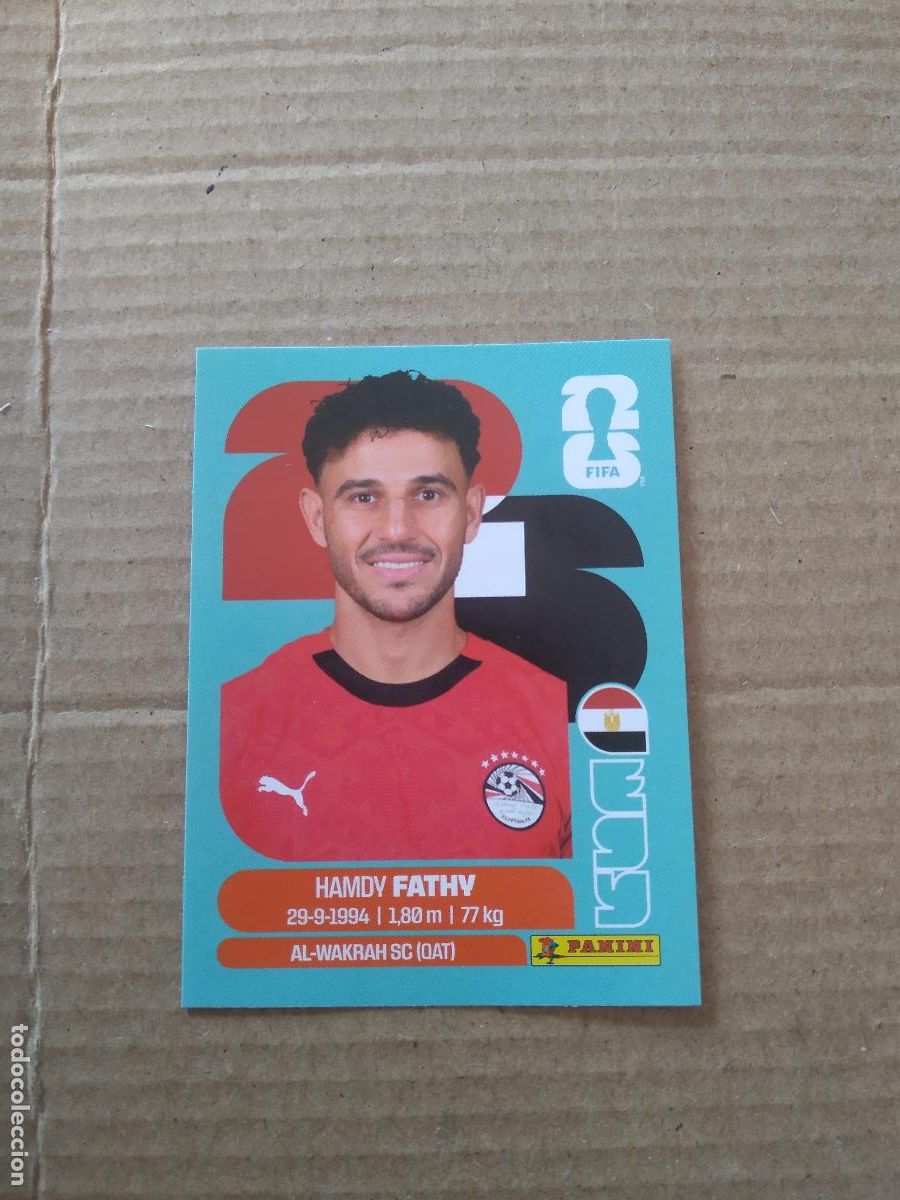 Cromos de f&uacute;tbol: EGY 12 HAMDY FATHY EGIPTO CROMO FUTBOL PANINI MUNDIAL 2026 WORLD CUP COPA DEL MUNDO