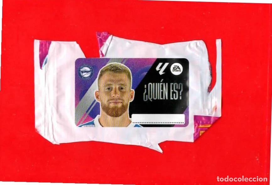 Cromos de f&uacute;tbol: Carlos Vicente C.D. ALAVES &iquest;QUI&Eacute;N ES? - CROMO CHICLE LIGA ESTE 2025-2026 25 26