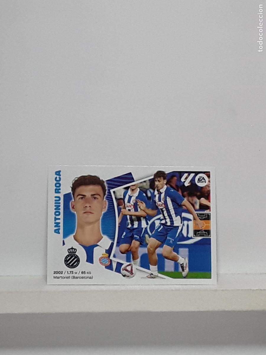 Figurine di Calcio: LALIGA ESTE 2024 2025 EA SPORTS 24 25 ALBUM PANINI LIGA N 18 ESPANYOL MERCADO INVIERNO ANTONIU ROCA