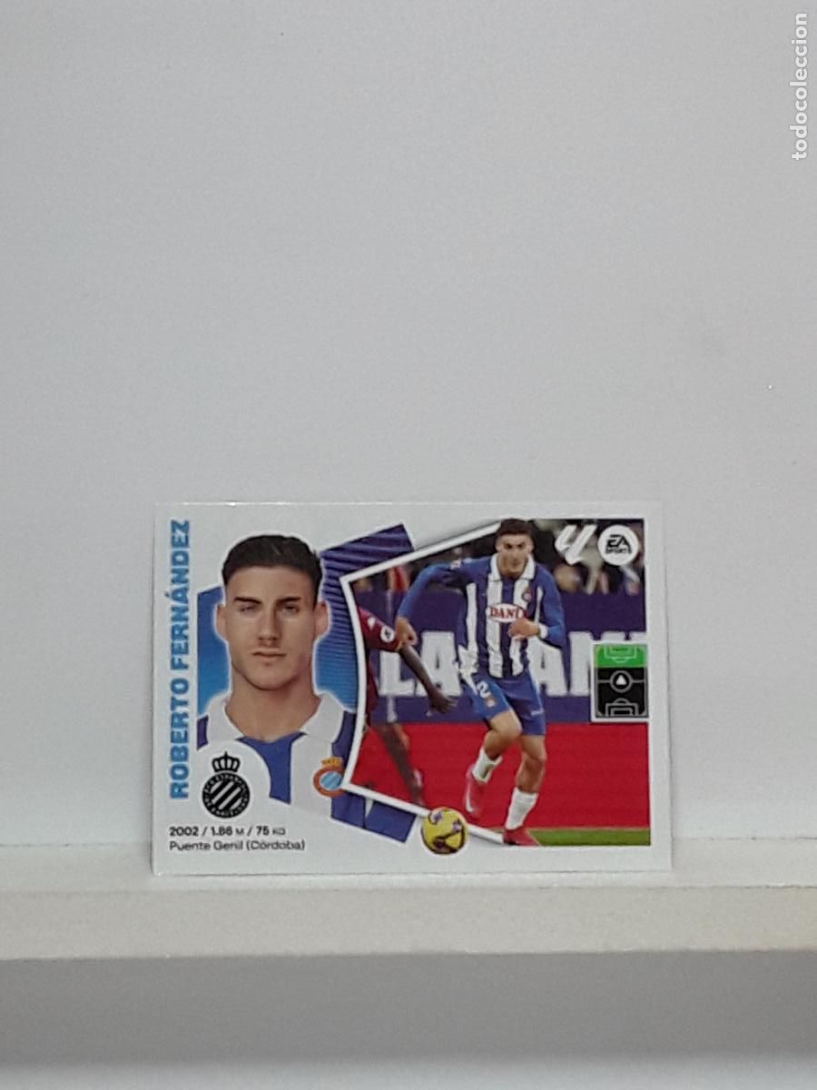 Figurine di Calcio: LALIGA ESTE 2024 2025 EA SPORTS 24 25 ALBUM PANINI LIGA N 19 ESPANYOL MERCADO INVIERNO ROBERTO