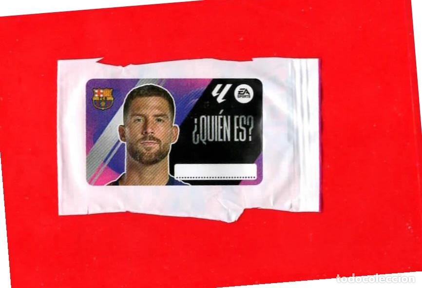 Figurine di Calcio: &Iacute;&ntilde;igo Mart&iacute;nez F.C. BARCELONA &iquest;QUI&Eacute;N ES? - CROMO CHICLE LIGA ESTE 2025-2026 25 26