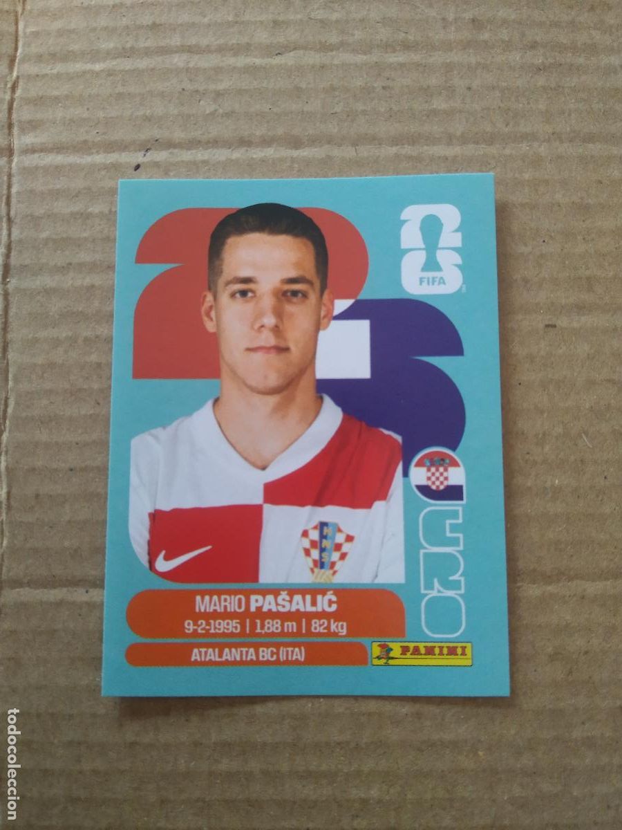 Figurine di Calcio: CRO 14 MARIO PASALIC CROACIA CROMO FUTBOL PANINI MUNDIAL 2026 WORLD CUP COPA DEL MUNDO