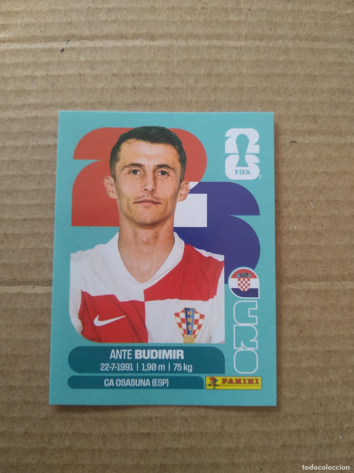 Figurine di Calcio: CRO 18 ANTE BUDIMIR CROACIA CROMO FUTBOL PANINI MUNDIAL 2026 WORLD CUP COPA DEL MUNDO