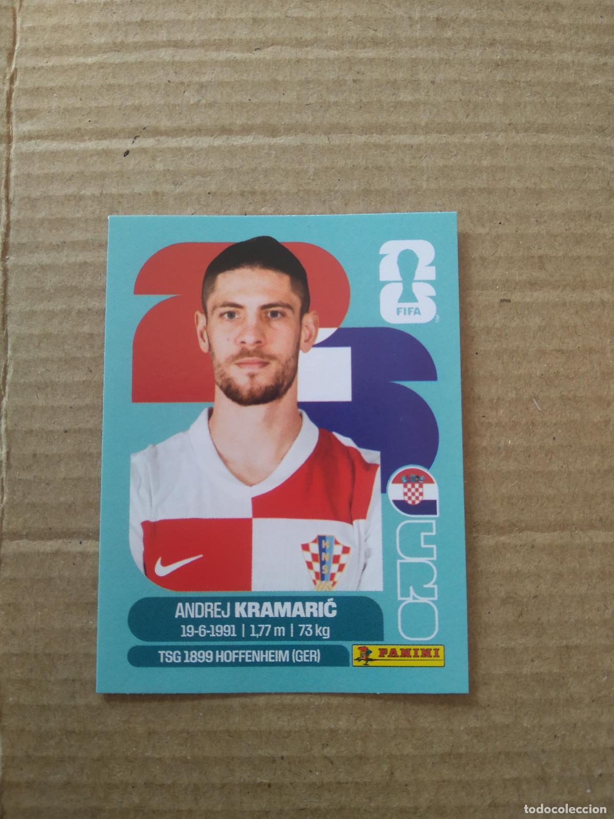 Cromos de f&uacute;tbol: CRO 19 ANDREJ KRAMARIC CROACIA CROMO FUTBOL PANINI MUNDIAL 2026 WORLD CUP COPA DEL MUNDO