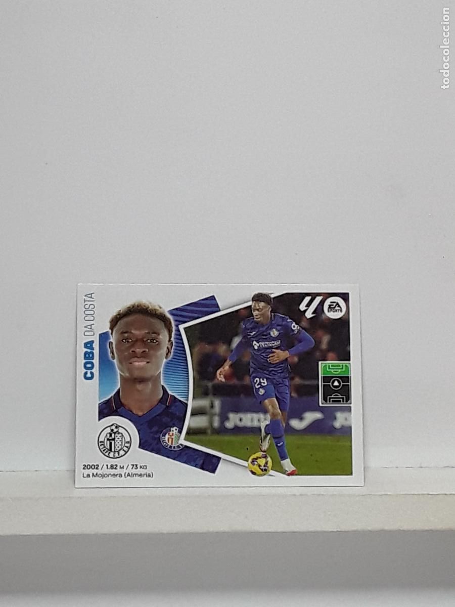 Cromos de f&uacute;tbol: LALIGA ESTE 2024 2025 EA SPORTS 24 25 ALBUM PANINI LIGA N 22 GETAFE MERCADO INVIERNO COBA DA COSTA