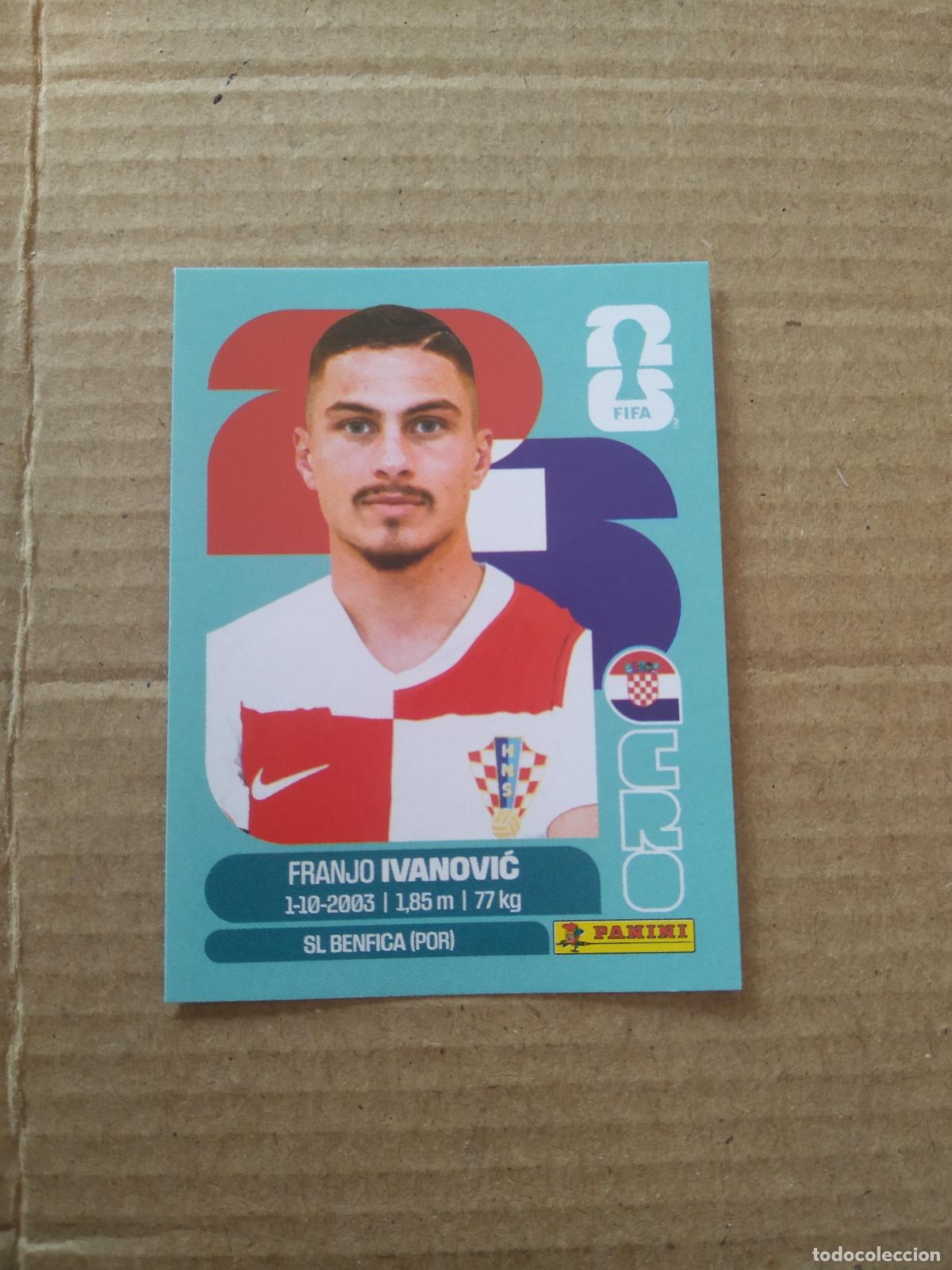 Cromos de f&uacute;tbol: CRO 20 FRANJO IVANOVIC CROACIA CROMO FUTBOL PANINI MUNDIAL 2026 WORLD CUP COPA DEL MUNDO