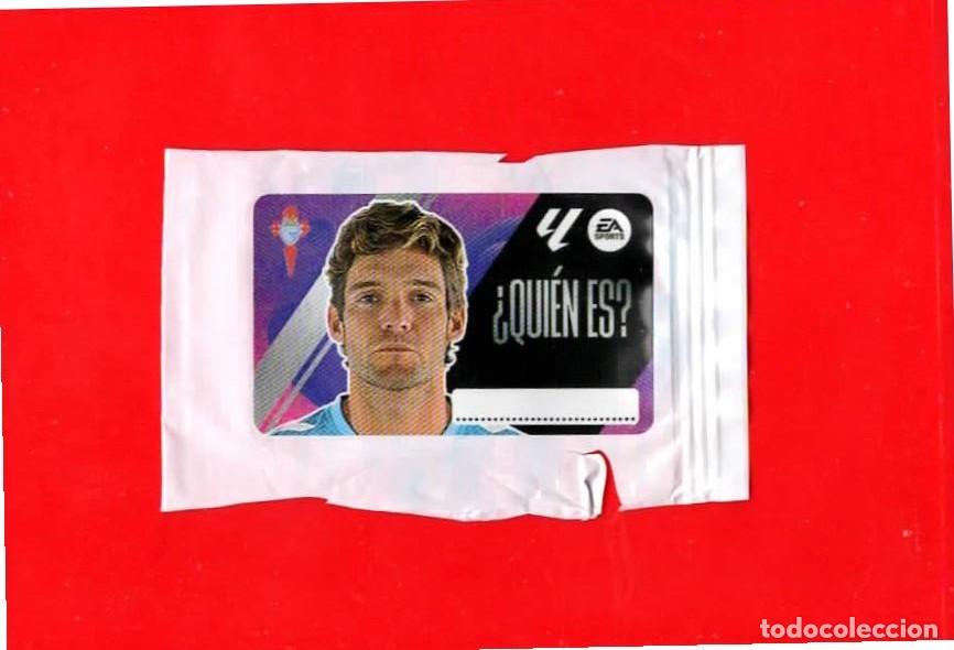 Cromos de f&uacute;tbol: Marcos Alonso R.C. CELTA &iquest;QUI&Eacute;N ES? - CROMO CHICLE LIGA ESTE 2025-2026 25 26