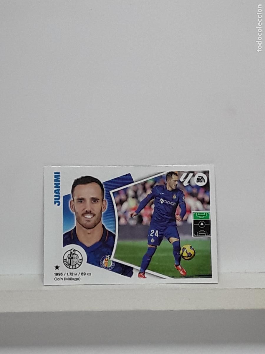 Cromos de f&uacute;tbol: LALIGA ESTE 2024 2025 EA SPORTS 24 25 ALBUM PANINI LIGA N 23 GETAFE MERCADO INVIERNO JUANMI