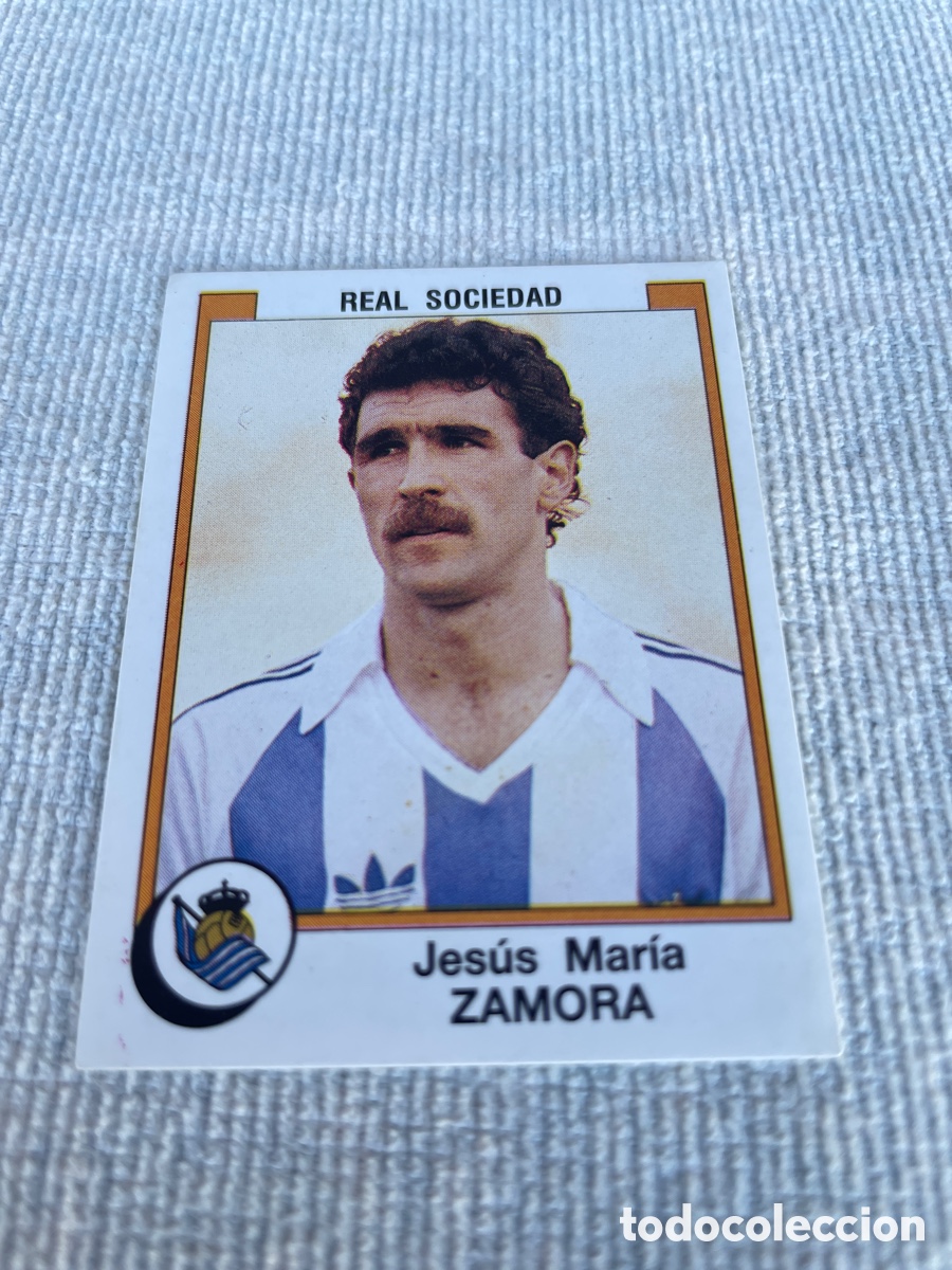 Cromos de f&uacute;tbol: FUTBOL 88 cromo 321 ZAMORA Sin Pegar