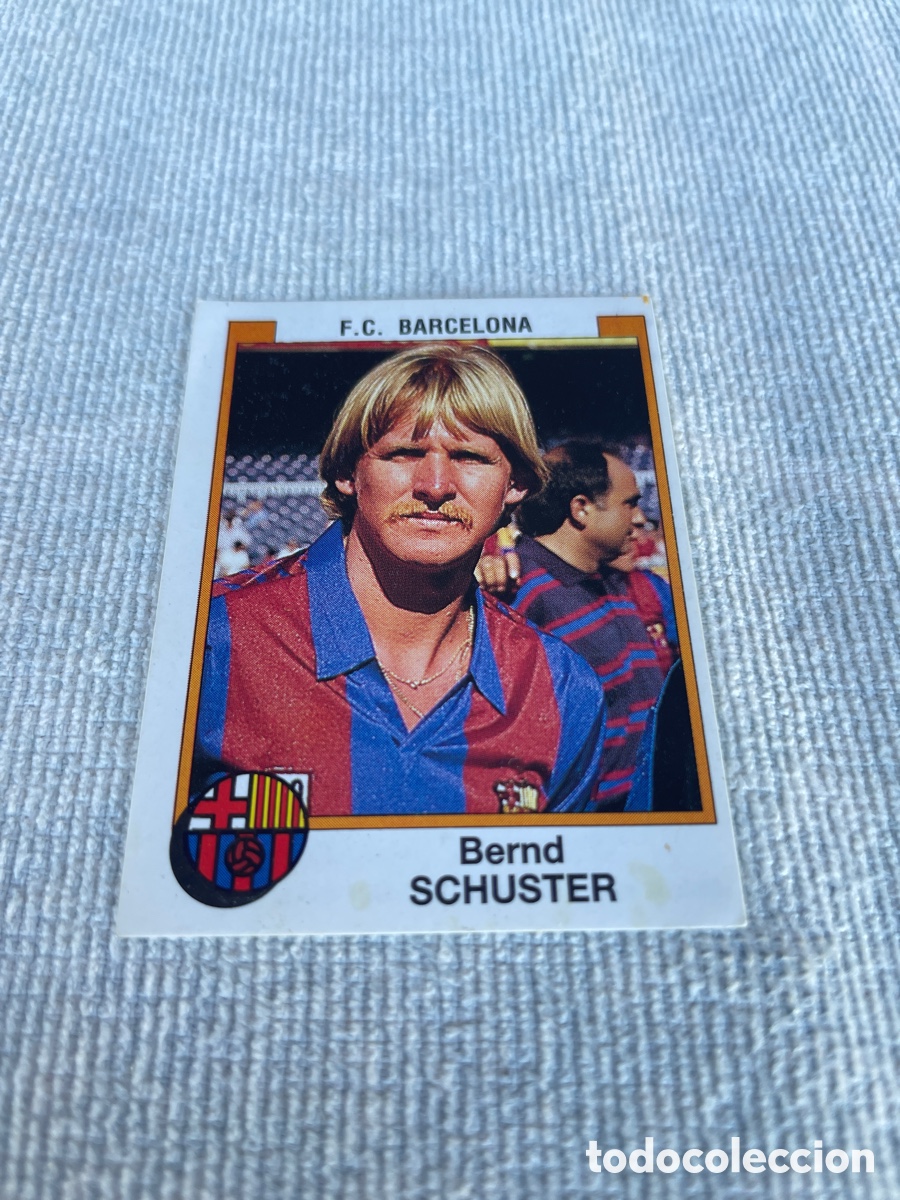 Cromos de f&uacute;tbol: F&Uacute;TBOL 88 cromo 53 SCHUSTER Sin Pegar