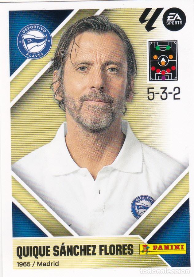Cromos de f&uacute;tbol: ESTE 2026-27 * QUIQUE S&Aacute;NCHES FLORES * N&ordm; 2 - DEL ALAV&Eacute;S (NUEVO DE SOBRE) (A-20)