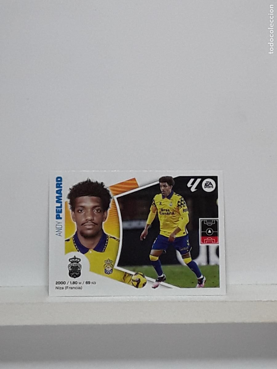 Cromos de f&uacute;tbol: LALIGA ESTE 2024 2025 EA SPORTS 24 25 ALBUM PANINI LIGA N 25 LAS PALMAS MERCADO INVIERNO PELMARD