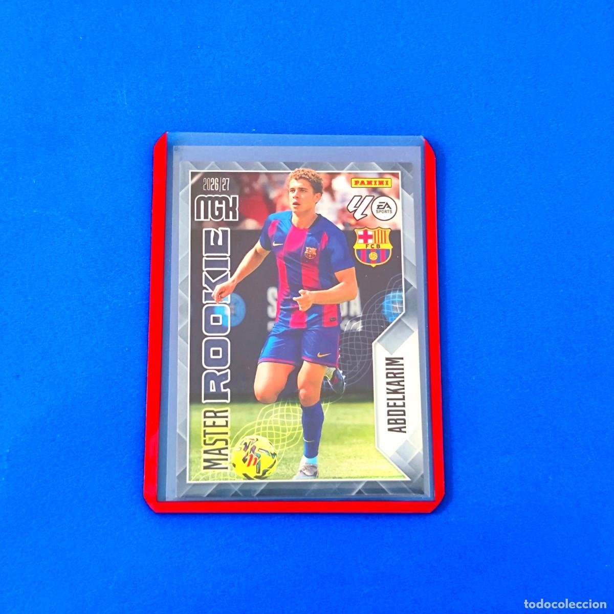 Cromos de f&uacute;tbol: Megacracks 2026 2027 / 26 27 Master Rookie Abdelkarim Barcelona 406