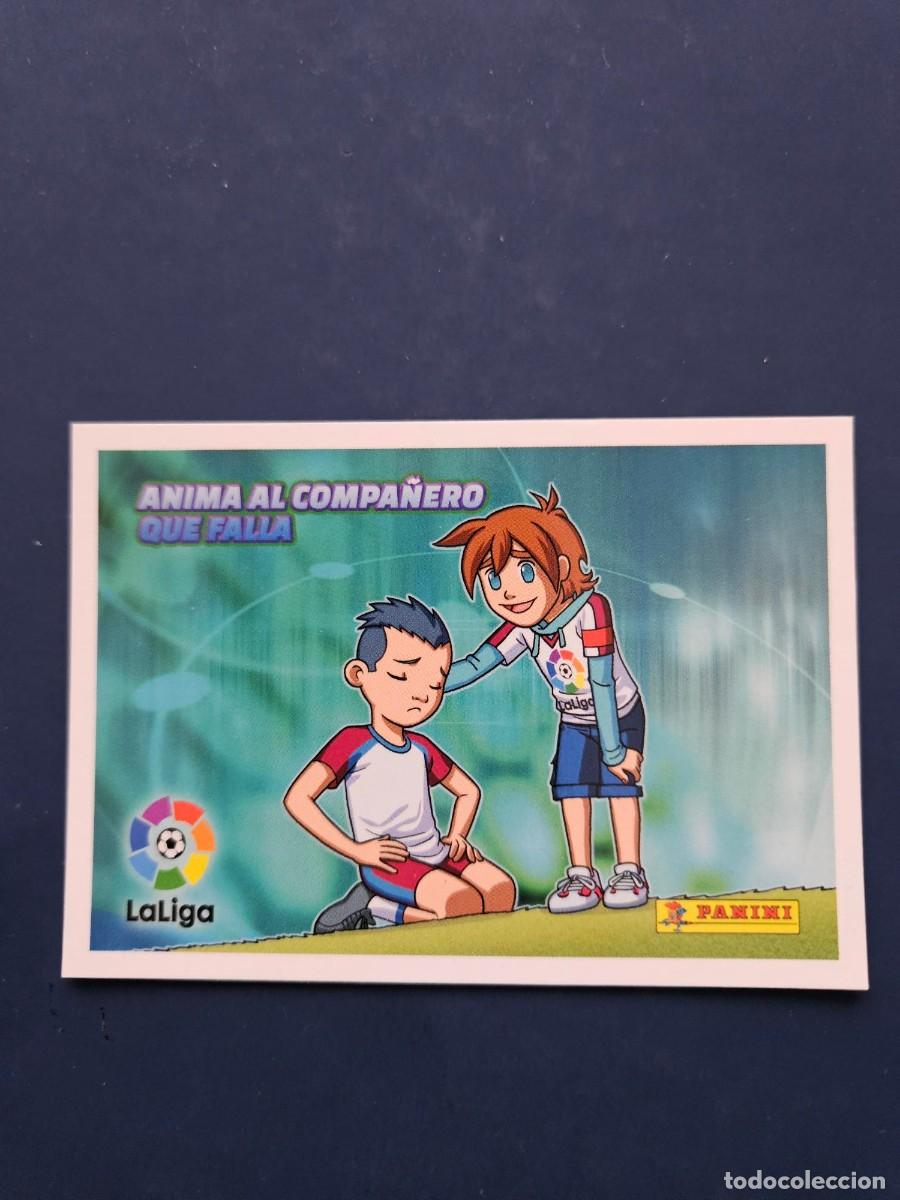 Cromos de f&uacute;tbol: N&ordm; 6 ANIMA AL COMPA&Ntilde;ERO QUE FALLA VALORES DEL CAPI LIGA ESTE 16 17 2016 2017 SIN PEGAR NUNCA PEGADO