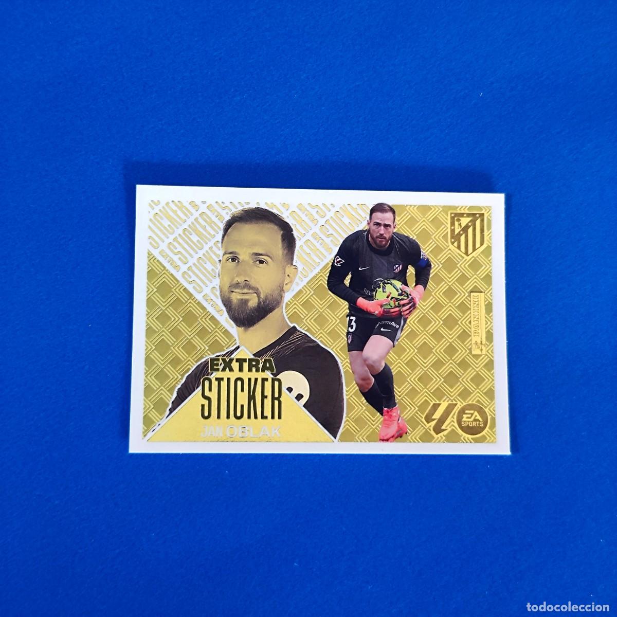 Football Stickers: Liga Este 2026 2027 / 26 27 Oblak Extra Sticker Oro Atl&eacute;tico de Madrid