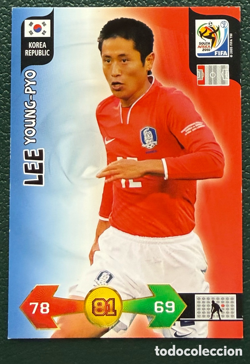 Football Stickers: LEE YOUNG-PYO COREA DEL SUR FICHAS ALBUM ADRENALYN XL MUNDIAL SOUTH AFRICA 2010