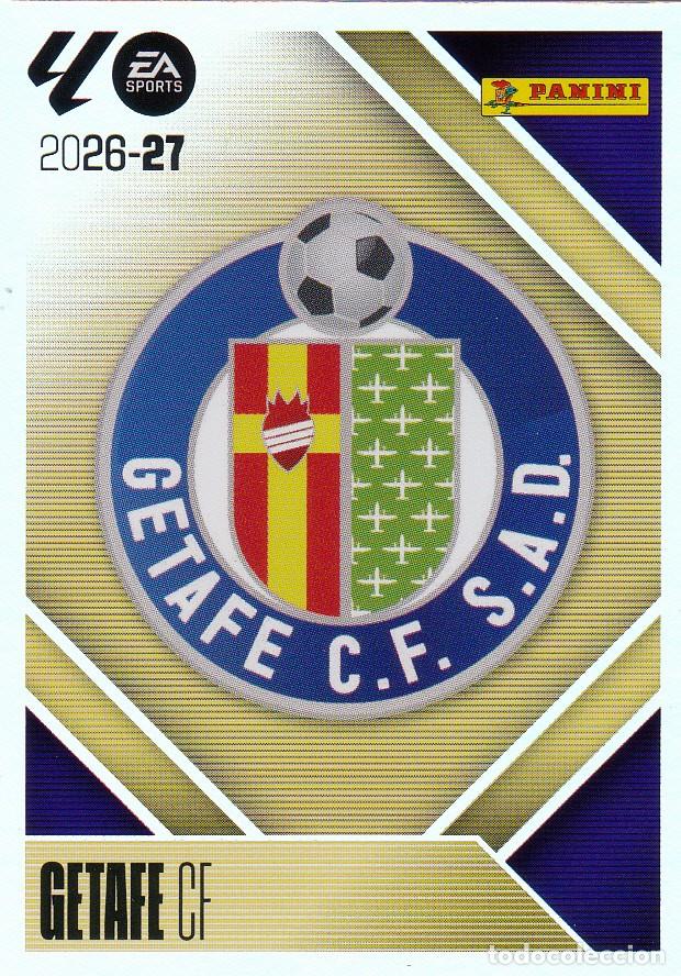 Football Stickers: ESTE 2026-27 * ESCUDO * N&ordm; 1 - DEL GETAFE (NUEVO DE SOBRE) (A-20)