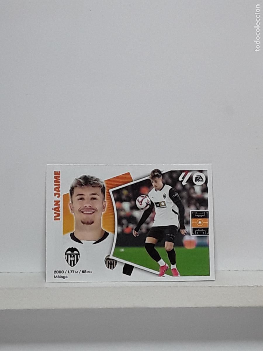 Football Stickers: LALIGA ESTE 2024 2025 EA SPORTS 24 25 ALBUM PANINI LIGA N 34 VALENCIA MERCADO INVIERNO IVAN JAIME