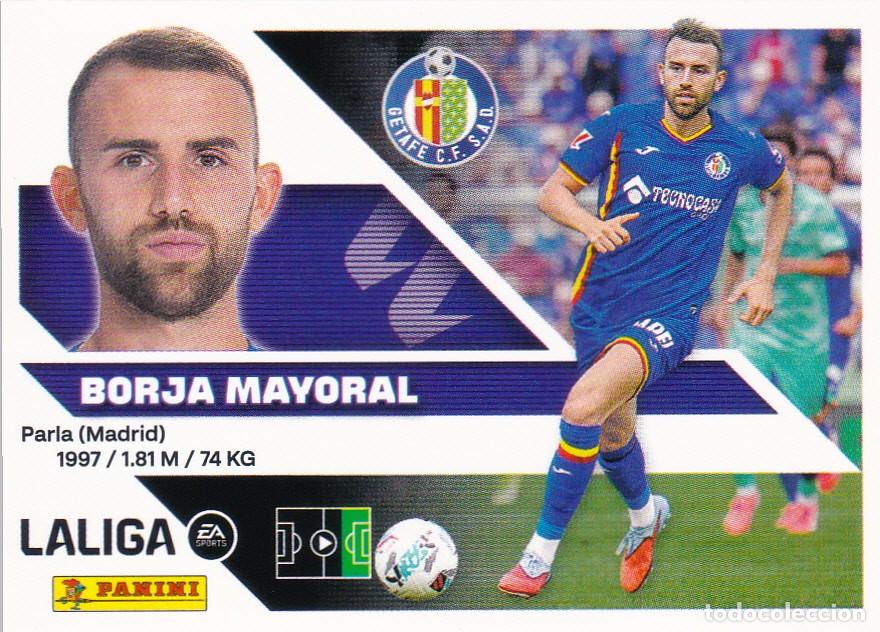 Football Stickers: ESTE 2026-27 * BORJA MAYORAL * N&ordm; 18 - DEL GETAFE (NUEVO DE SOBRE) (A-20)