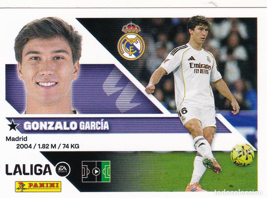 Cromos de Futebol: ESTE 2026-27 * GONZALO * N&ordm; 17 - DEL REAL MADRID (NUEVO DE SOBRE) (A-20)
