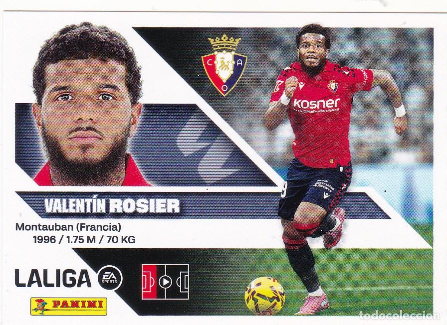 Cromos de f&uacute;tbol: ESTE 2026-27 * ROSIER * N&ordm; 5A - DEL OSASUNA (NUEVO DE SOBRE) (A-20)