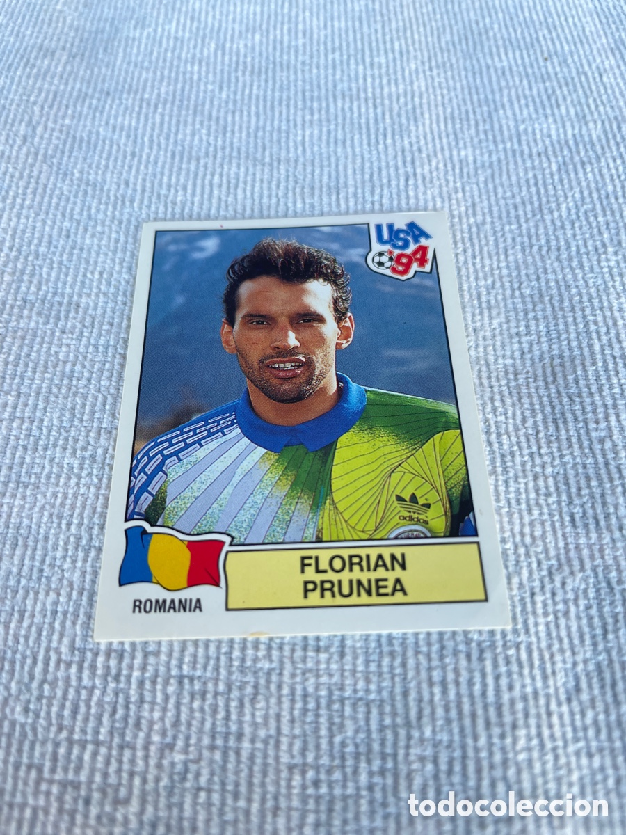 Cromos de f&uacute;tbol: USA 94 cromo 73 FLORIAN PRUNEA Sin Pegar