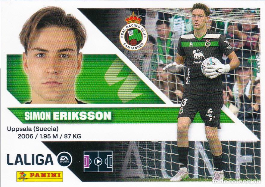 Cromos de f&uacute;tbol: ESTE 2026-27 * ERIKSSON * N&ordm; 4 - DEL RACING (NUEVO DE SOBRE) (A-20)