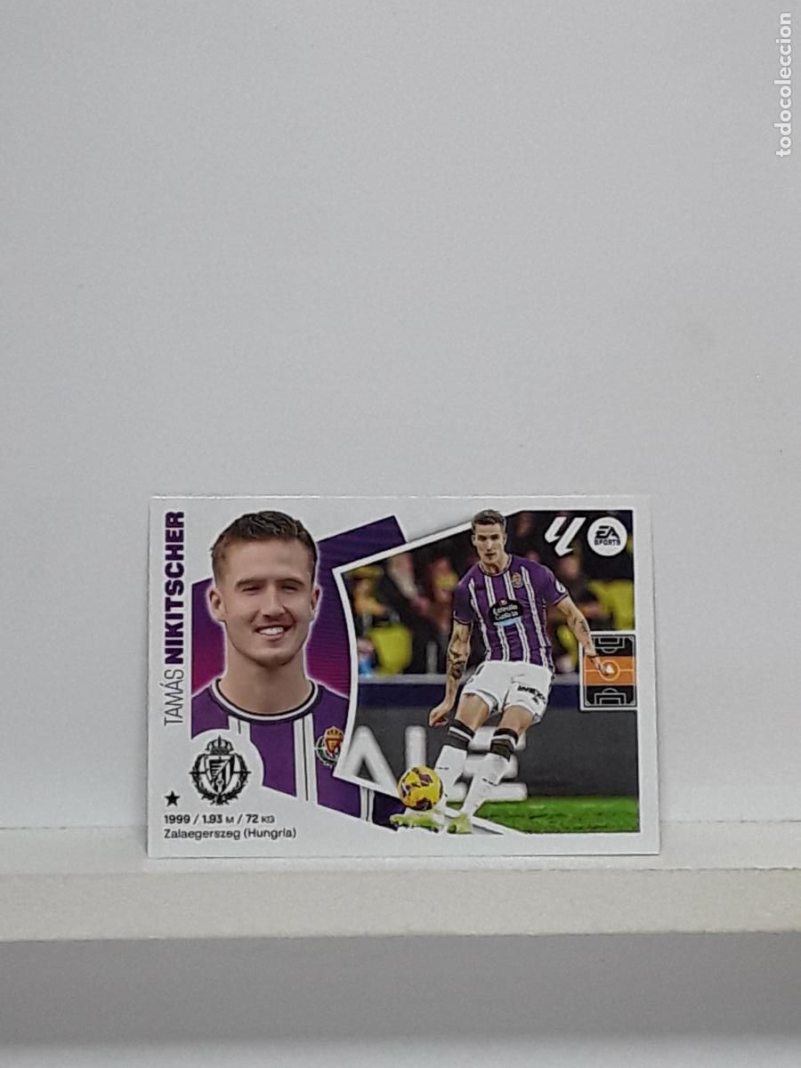 Cromos de f&uacute;tbol: LALIGA ESTE 2024 2025 EA SPORTS 24 25 ALBUM PANINI LIGA N 39 VALLADOLID MERCADO INVIERNO NIKITSCHER