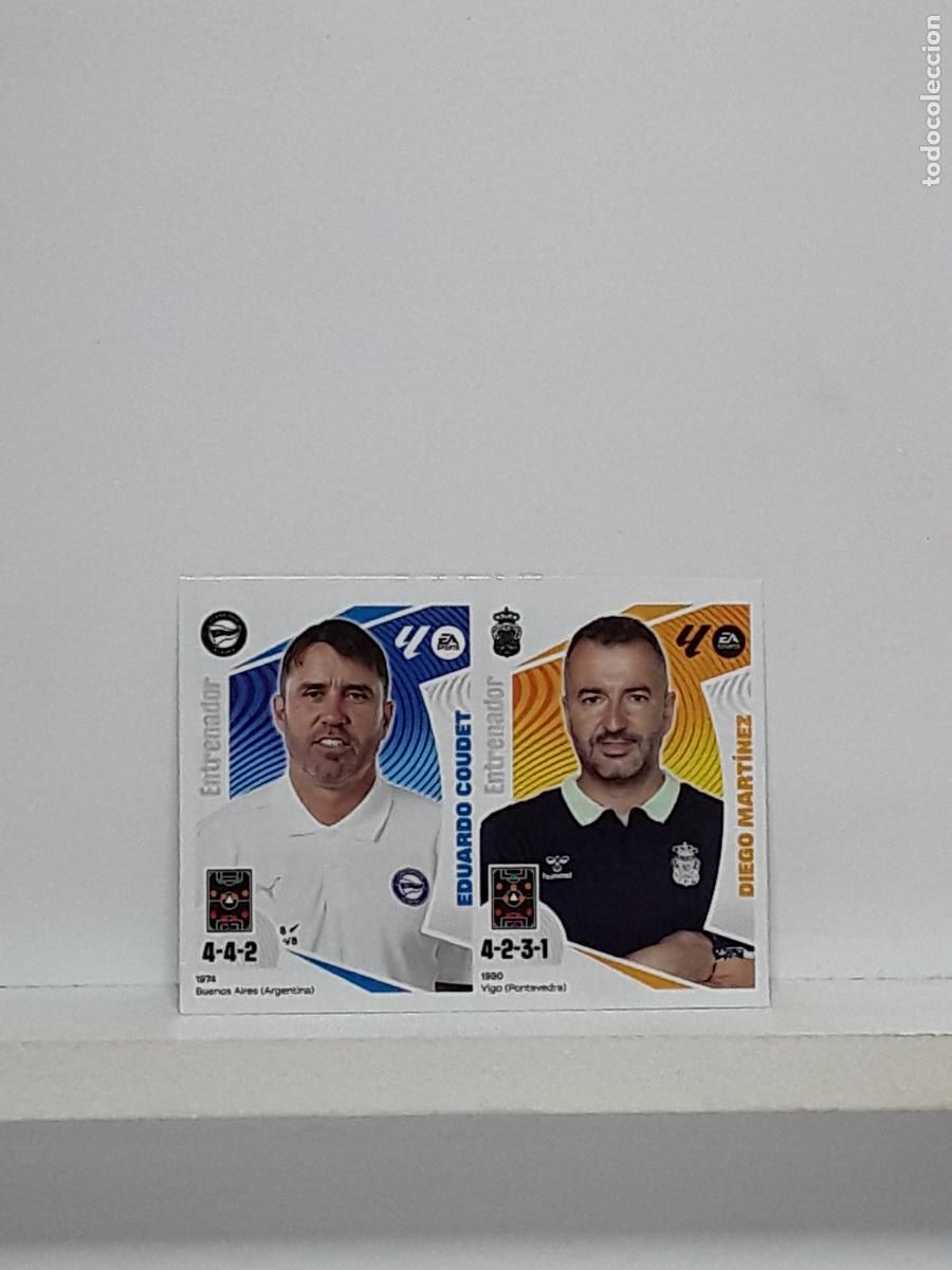 Cromos de f&uacute;tbol: LALIGA ESTE 2024 2025 EA SPORTS 24 25 ALBUM PANINI LIGA N 41 MERCADO INVIERNO COUDET DIEGO MARTINEZ