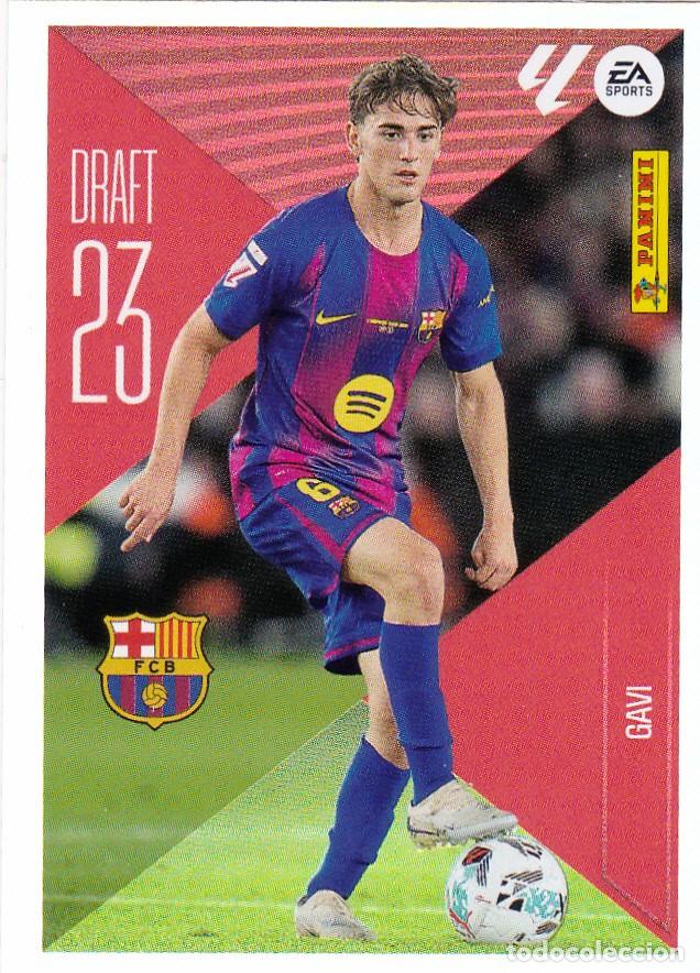 Cromos de f&uacute;tbol: ESTE 2026-27 * GAVI * DRAFT 23 N&ordm; 8 - DEL BARCELONA (NUEVO DE SOBRE) (A-20)