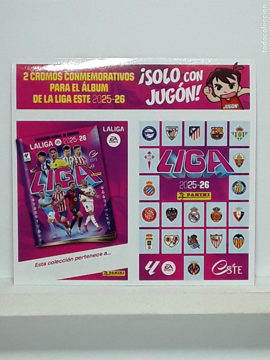 Figurine di Calcio: LALIGA ESTE 2025 2026 EA SPORTS 25 26 ALBUM PANINI LIGA N LIMITADA CONMEMORATIVO JUGON