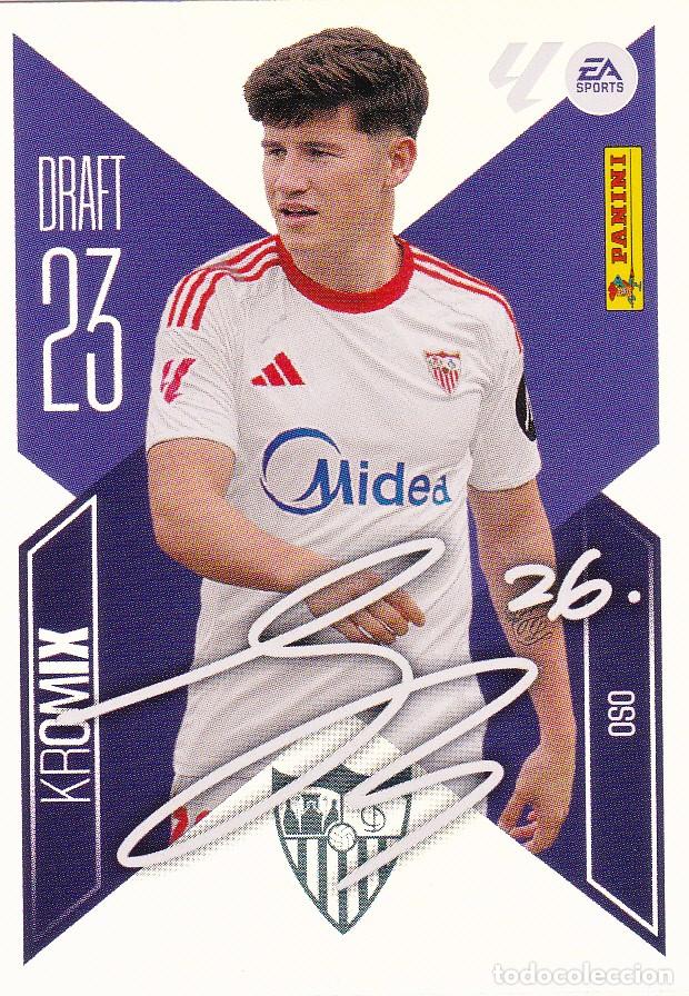 Football Stickers: ESTE 2026-27 * OSO * DRAFT 23 KROMIX K 17 - DEL SEVILLA (NUEVO DE SOBRE) (A-20)
