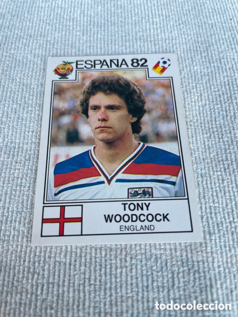 Cromos de f&uacute;tbol: ESPA&Ntilde;A 82 cromo 254 TONY WOODCOCK Sin Pegar