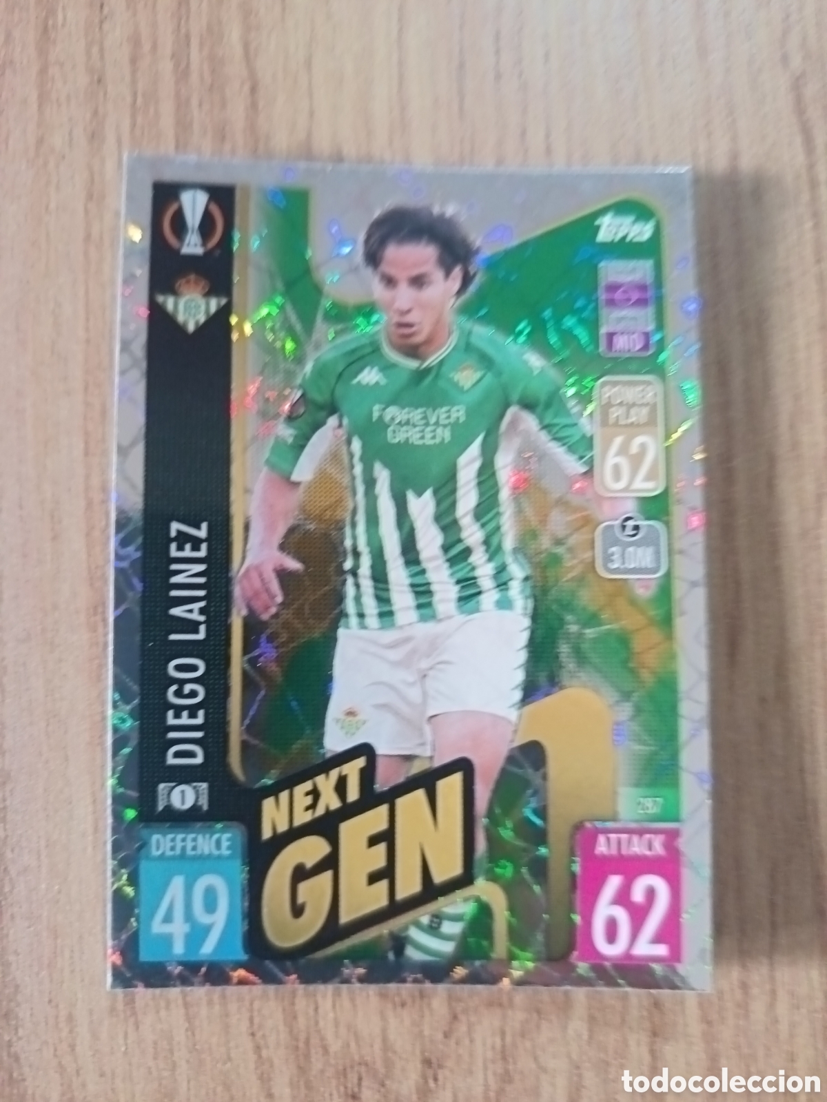 Cromos de f&uacute;tbol: 287 Diego CHAMPIONS LEAGUE MATCH ATTAX TOPPS 2021-2022 21-22