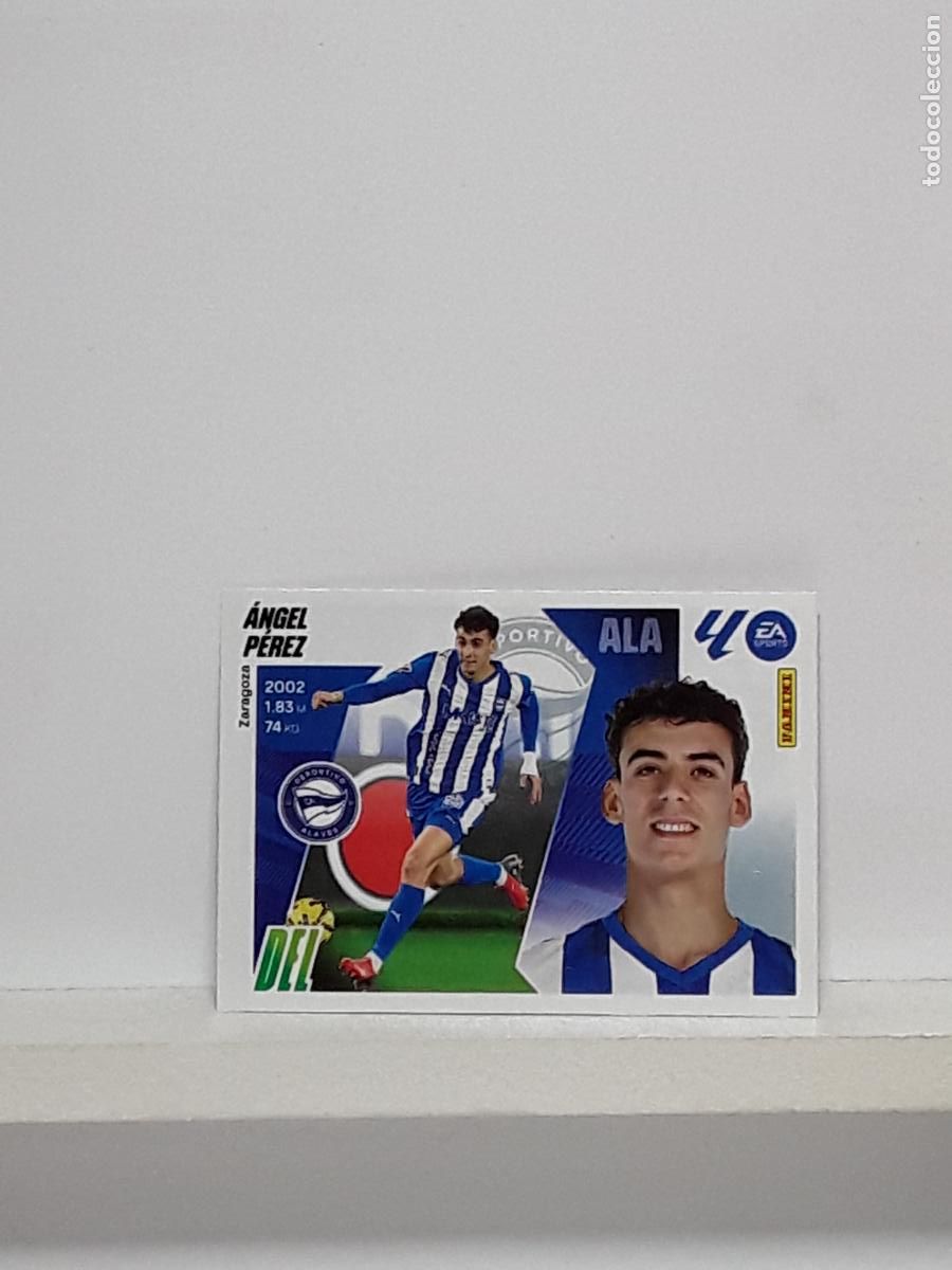 Cromos de f&uacute;tbol: LALIGA ESTE 2025 2026 EA SPORTS 25 26 ALBUM PANINI LIGA N 1 ALAVES MERCADO INVIERNO ANGEL PEREZ