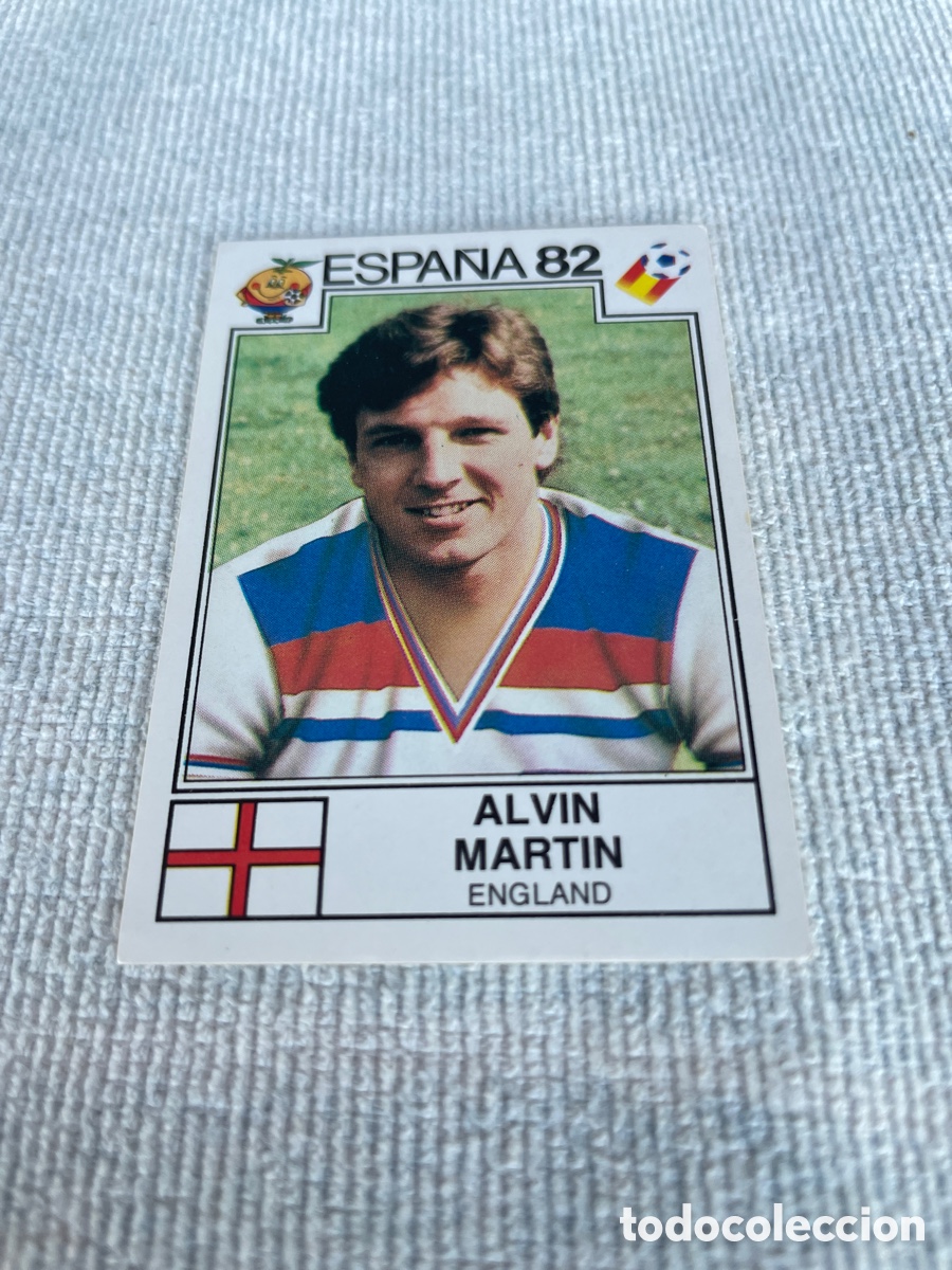 Cromos de f&uacute;tbol: ESPA&Ntilde;A 82 cromo 243 ALVIN MARTIN Sin Pegar