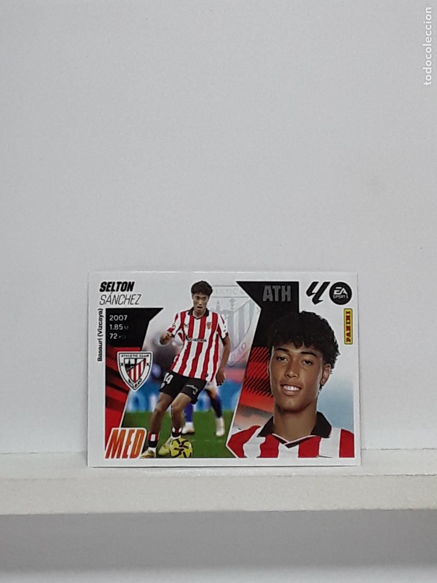 Cromos de f&uacute;tbol: LALIGA ESTE 2025 2026 EA SPORTS 25 26 ALBUM PANINI LIGA N 3 ATHLETIC MERCADO INVIERNO SELTON SANCHEZ