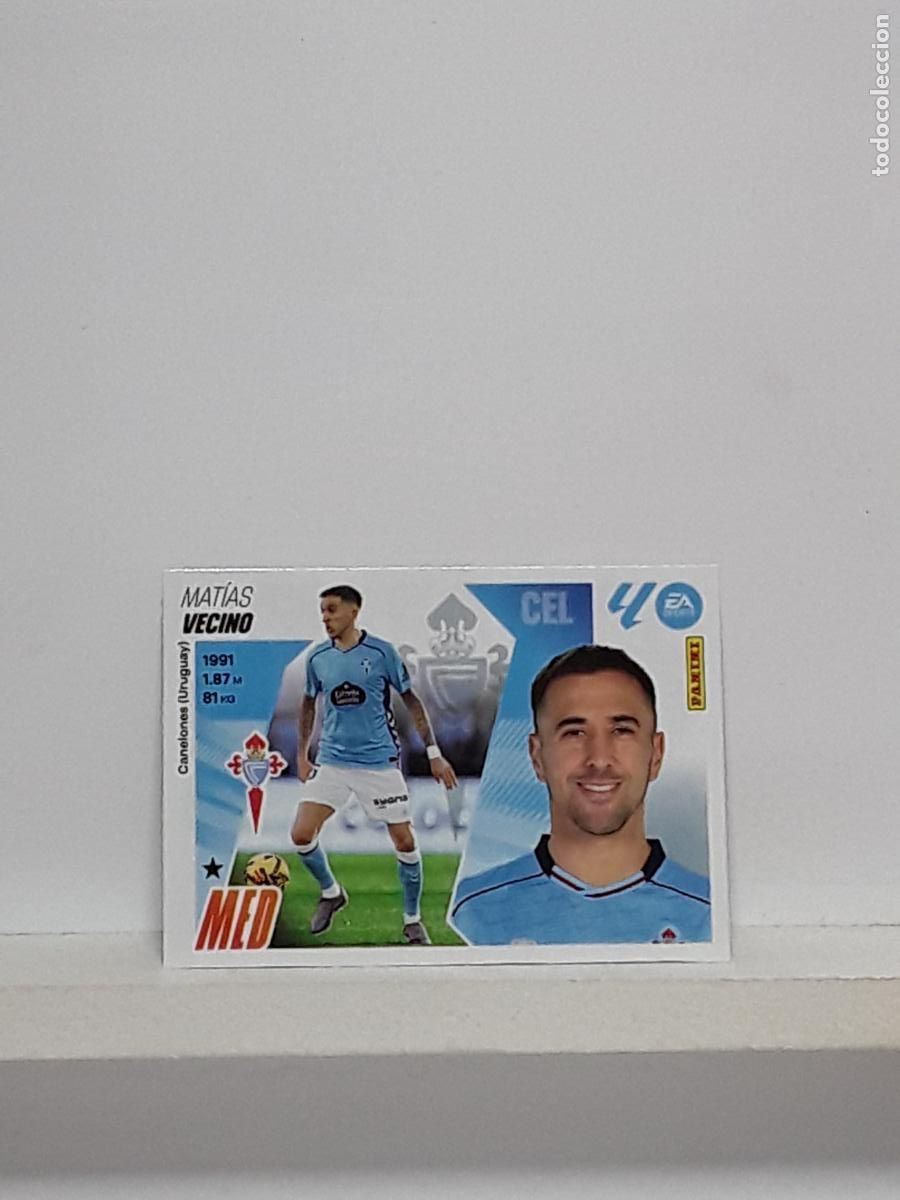 Cromos de f&uacute;tbol: LALIGA ESTE 2025 2026 EA SPORTS 25 26 ALBUM PANINI LIGA N 10 CELTA MERCADO INVIERNO MATIAS VECINO