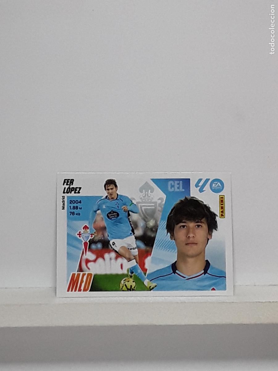 Cromos de f&uacute;tbol: LALIGA ESTE 2025 2026 EA SPORTS 25 26 ALBUM PANINI LIGA N 12 CELTA MERCADO INVIERNO FER LOPEZ