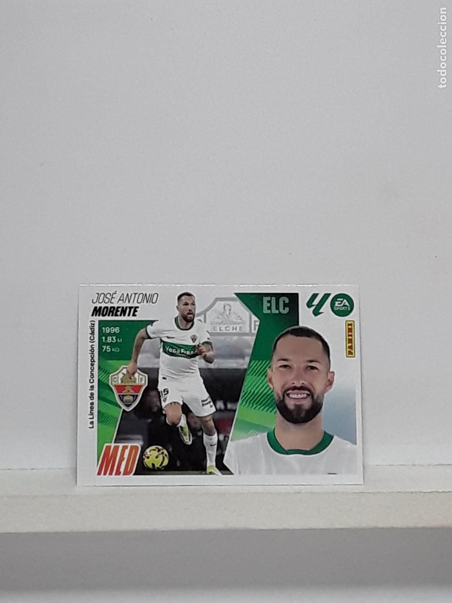 Cromos de f&uacute;tbol: LALIGA ESTE 2025 2026 EA SPORTS 25 26 ALBUM PANINI LIGA N 13 ELCHE MERCADO INVIERNO JOSE MORENTE