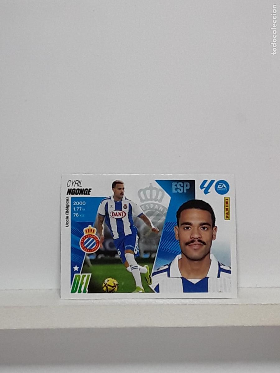 Cromos de f&uacute;tbol: LALIGA ESTE 2025 2026 EA SPORTS 25 26 ALBUM PANINI LIGA N 15 ESPANYOL MERCADO INVIERNO CYRIL NGONGE