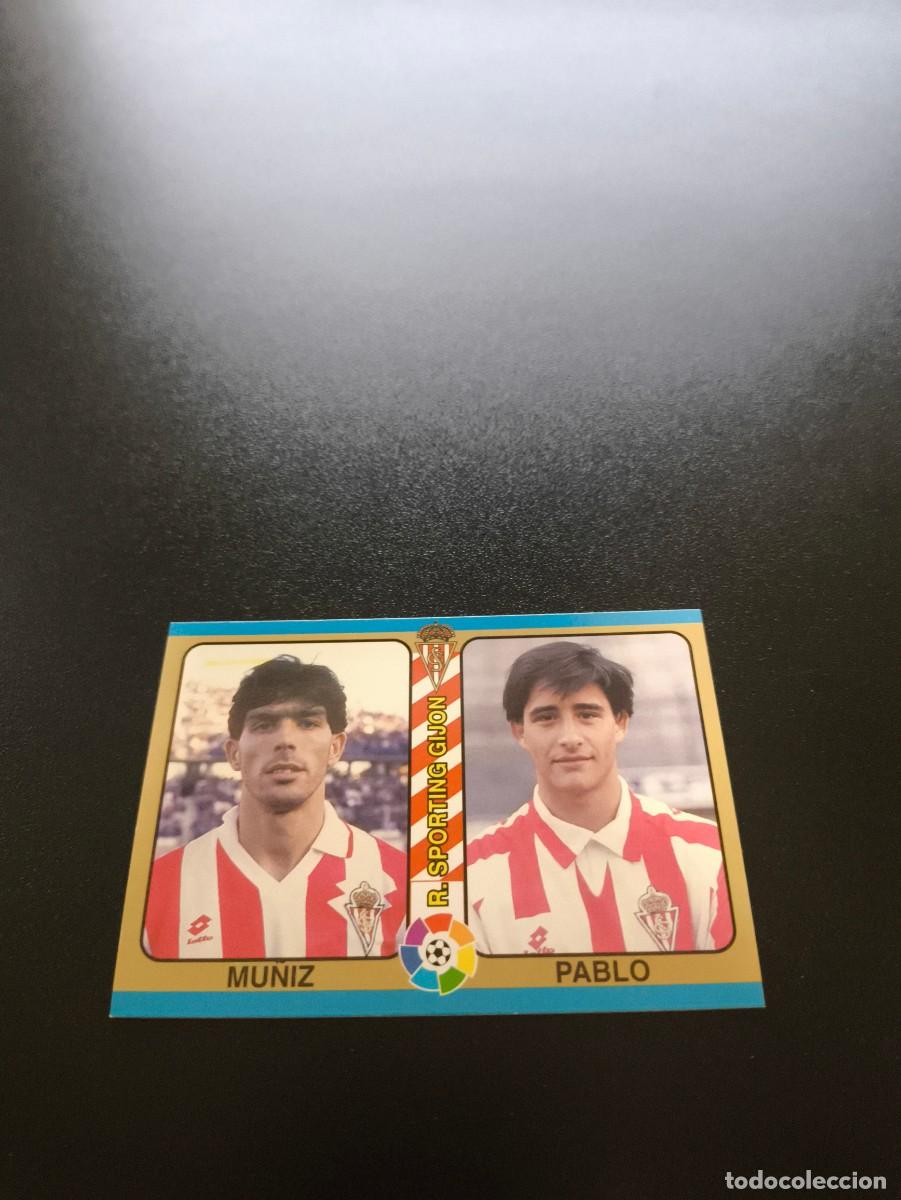 Cromos de Futebol: 119 Mu&ntilde;iz / Pablo SPORTING DE GIJON MUNDICROMO LIGA FUTBOL TOTAL 1994 1995 94 95 NO PANINI LIGA ESTE