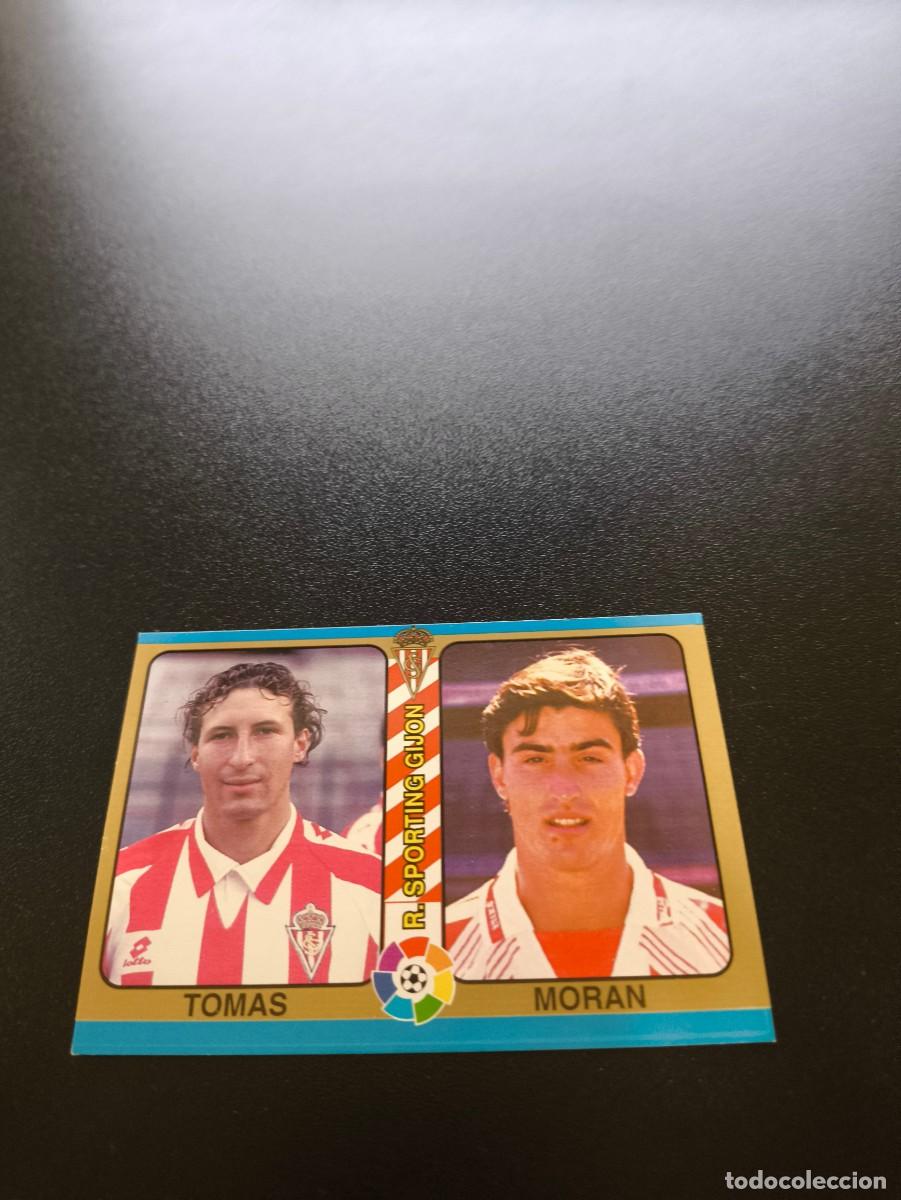 Cromos de Futebol: 121 Tomas / Moran SPORTING DE GIJON MUNDICROMO LIGA FUTBOL TOTAL 1994 1995 94 95 NO PANINI LIGA ESTE